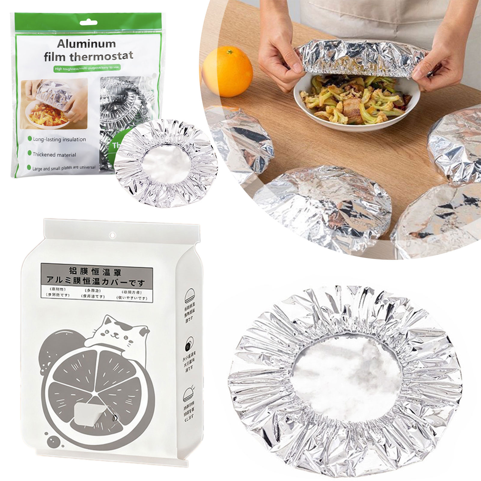 Food Storage Hiking - Copertura Isolante Per Alimenti,Coperchio Per Alimenti