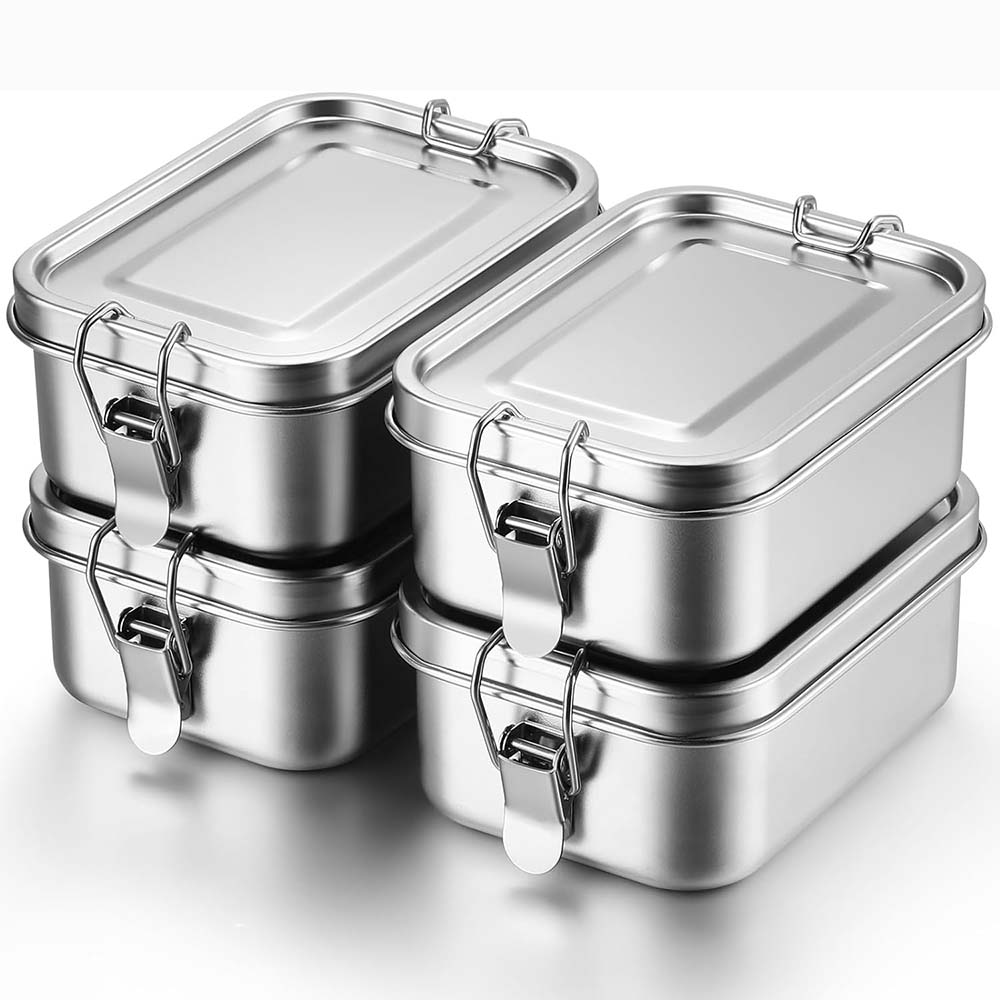 Food Storage Lock Box - Contenitori per alimenti in metallo con