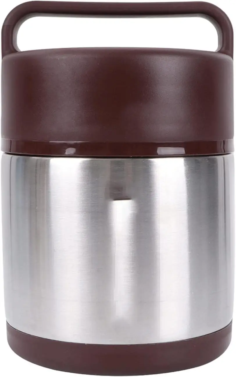 Food Storage Box Stainless Steel - Portapranzo bento per adulti, grande capacità,