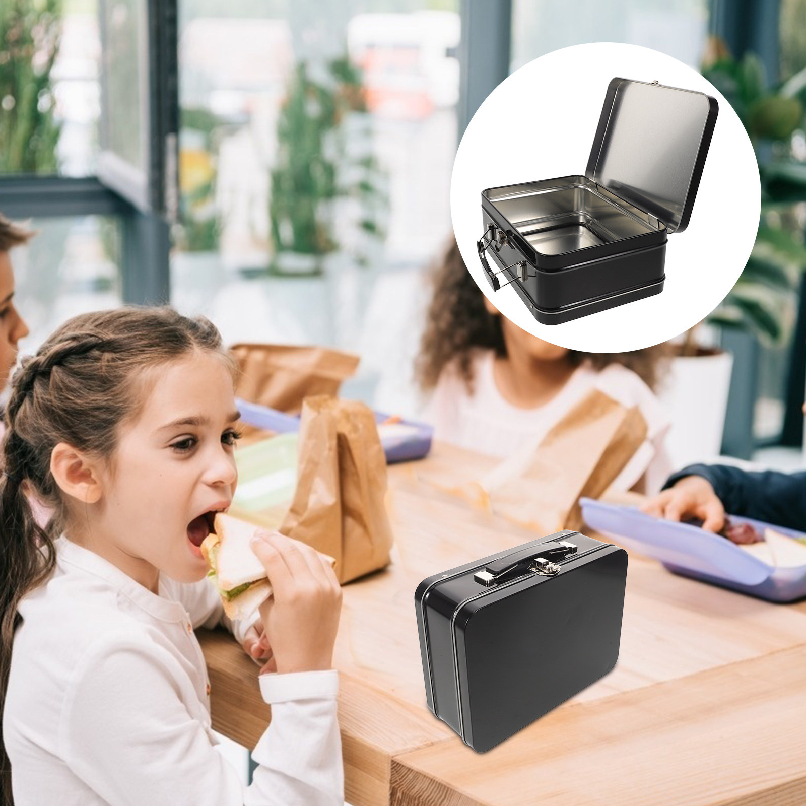 Food Storage Handling - Contenitore per il pranzo in metallo