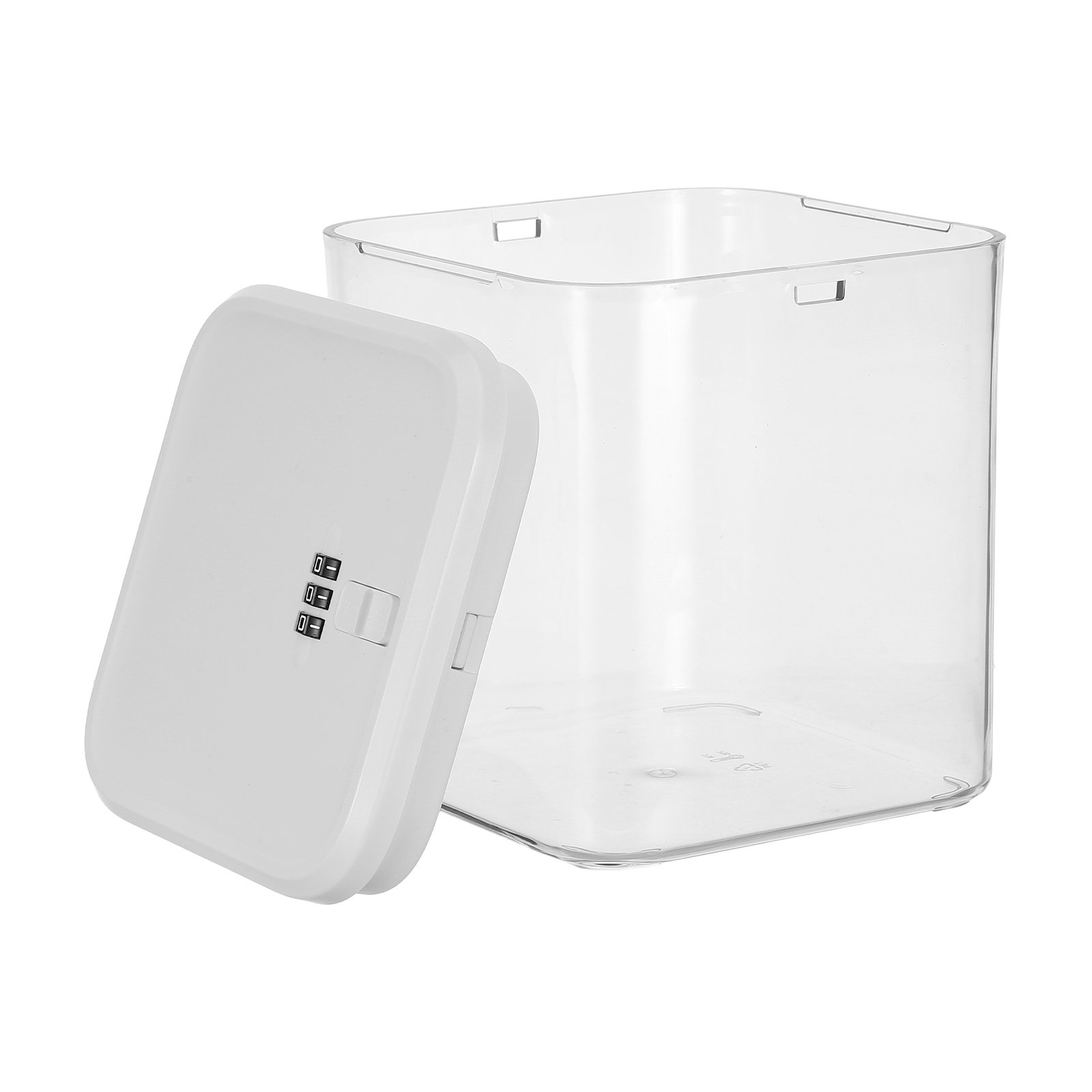 Food Storage Lock Box - Contenitore Trasparente per Frigorifero con Serratura