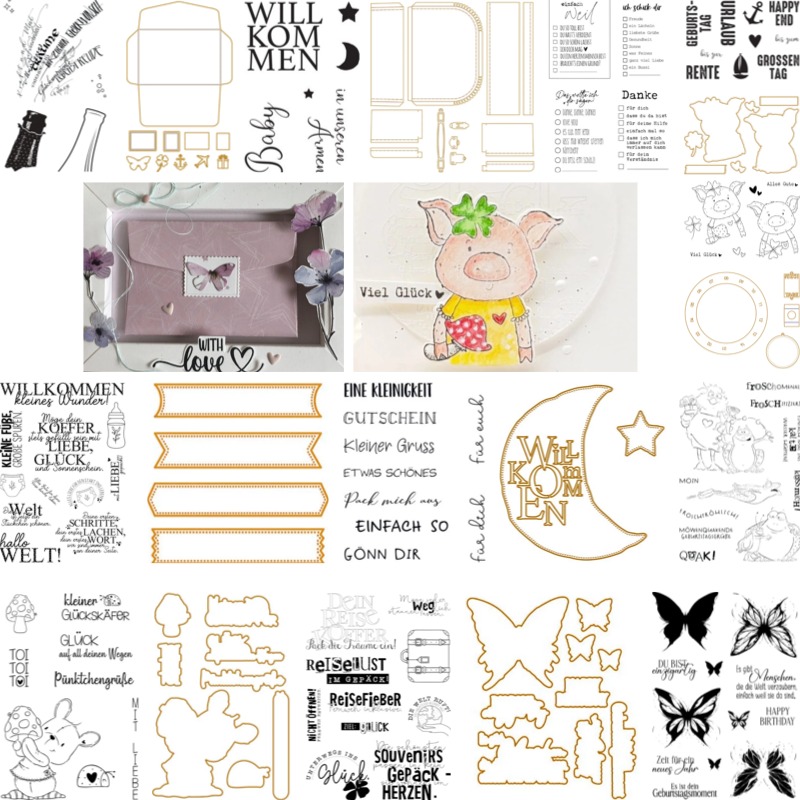Food Storage For Baby - Stampi e Fustelle a Tema Valigia