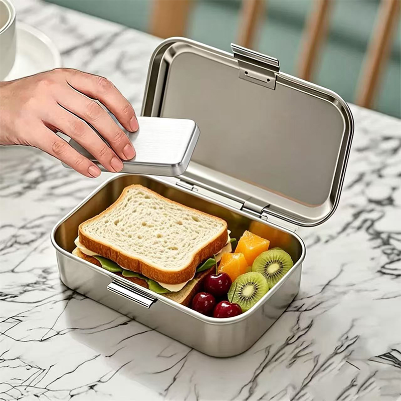 Food Storage Box Stainless Steel - Pacchi di ghiaccio per contenitori per