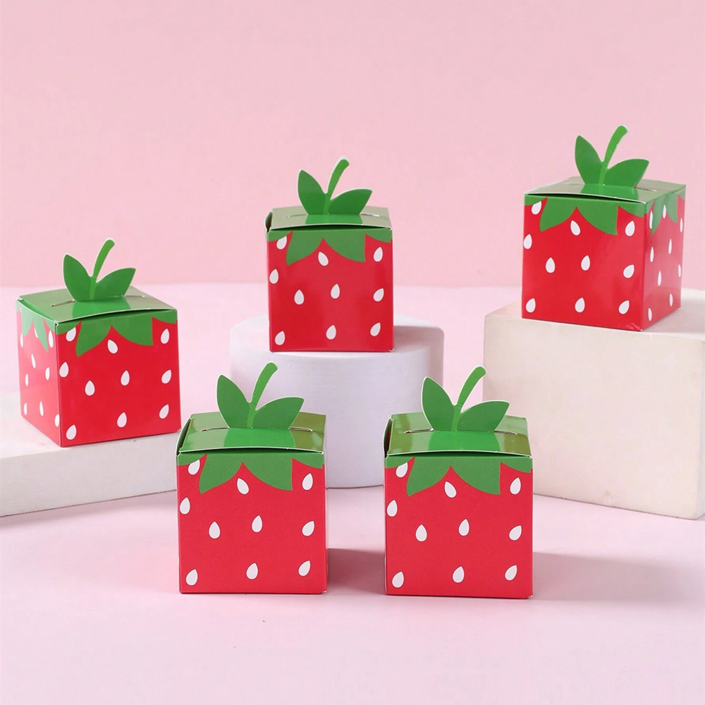 Food Storage For Baby - 10 pezzi di frutta dolce fragola