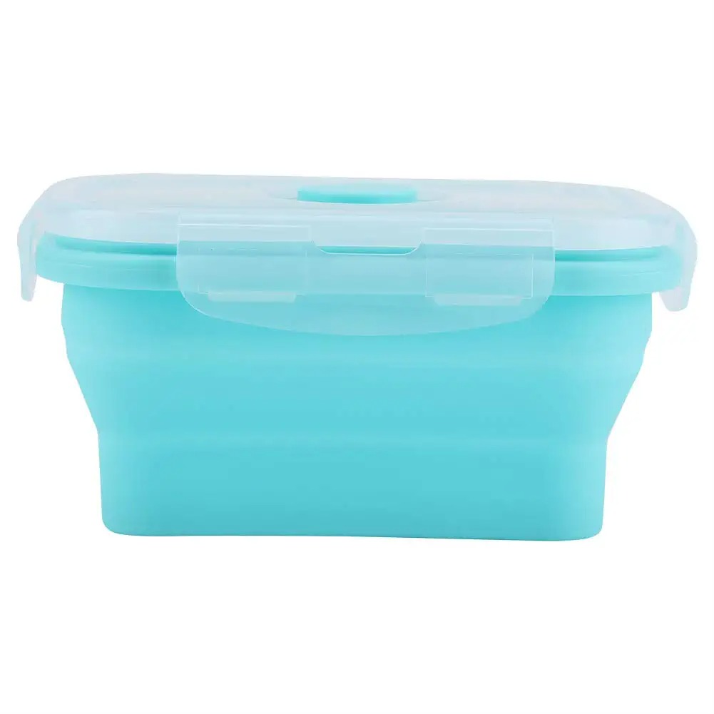 Food Storage Tupperware - Contenitore per alimenti pieghevole in silicone