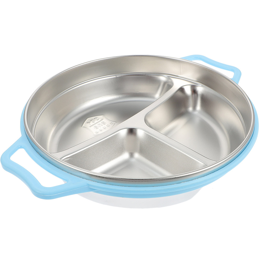 Food Storage Safe - Piatto per bambini in acciaio inossidabile