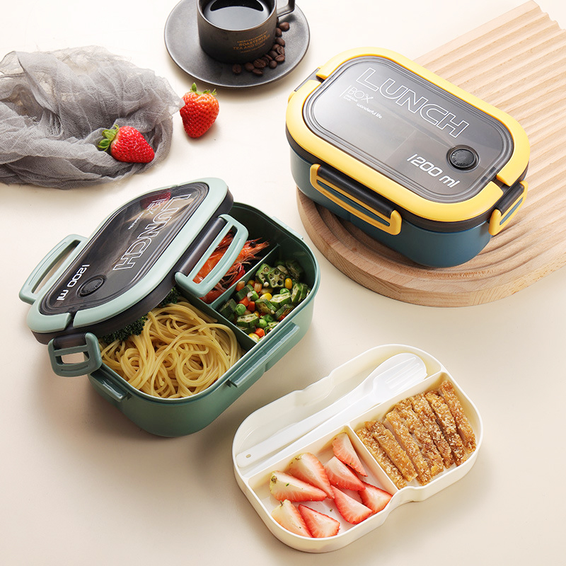 Food Storage Tupperware - Scatola per il pranzo a doppio
