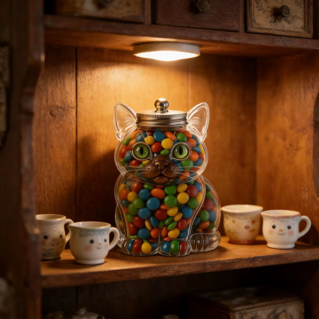 Barattolo di Vetro a Forma di  - Food Storage Glass Box recensione e prezzo