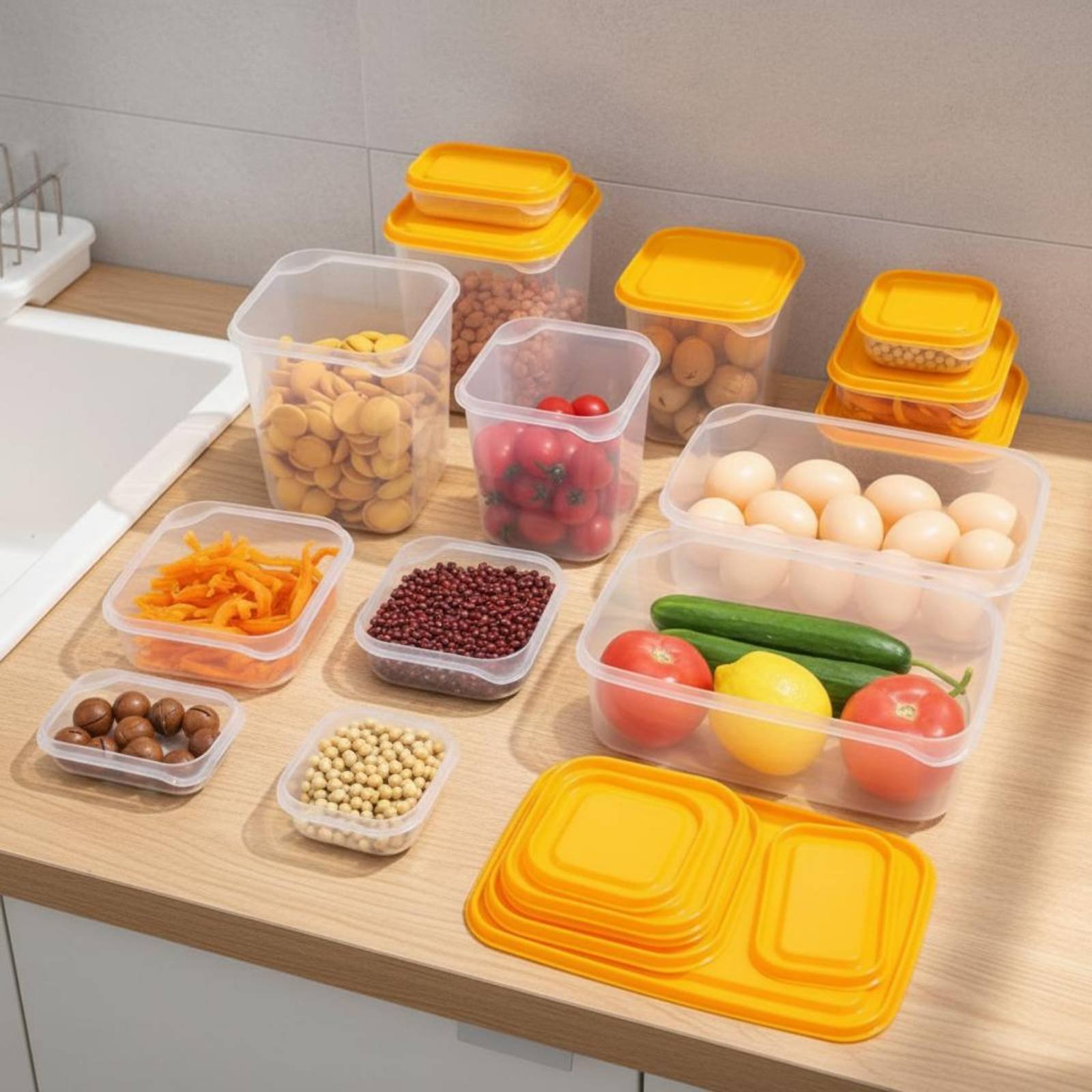 Set di 17 Contenitori per Frig - Food Storage Box recensione e prezzo