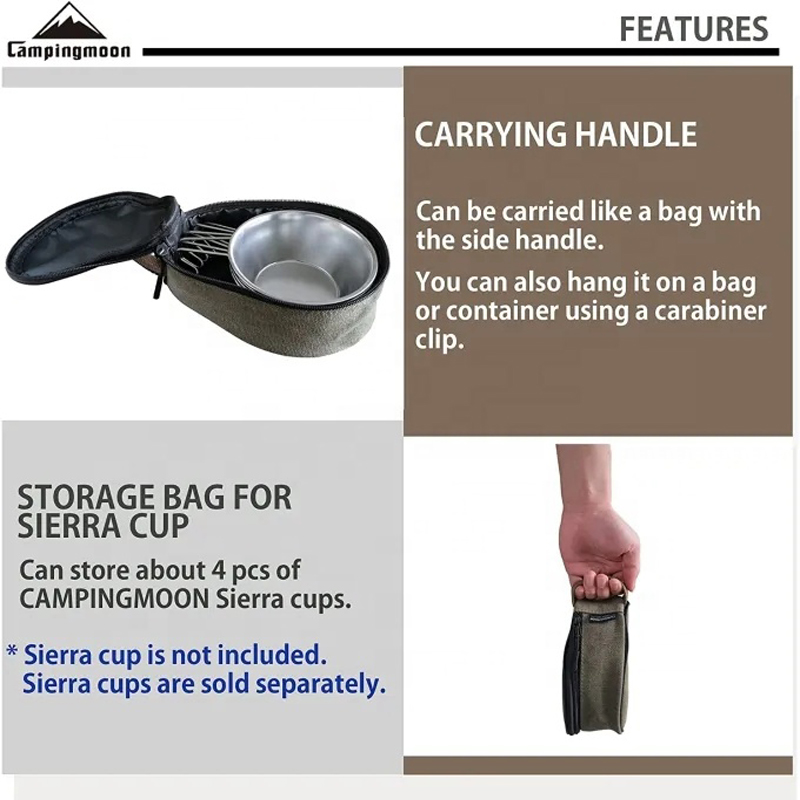 CAMPINGMOON S220-B Mini borsa  - Food Storage Hiking recensione e prezzo
