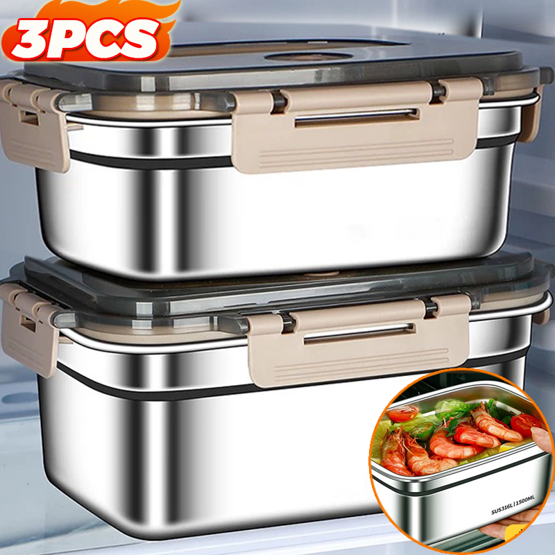 Contenitore Bento di Grande Ca - Food Storage Box Stainless Steel recensione e prezzo