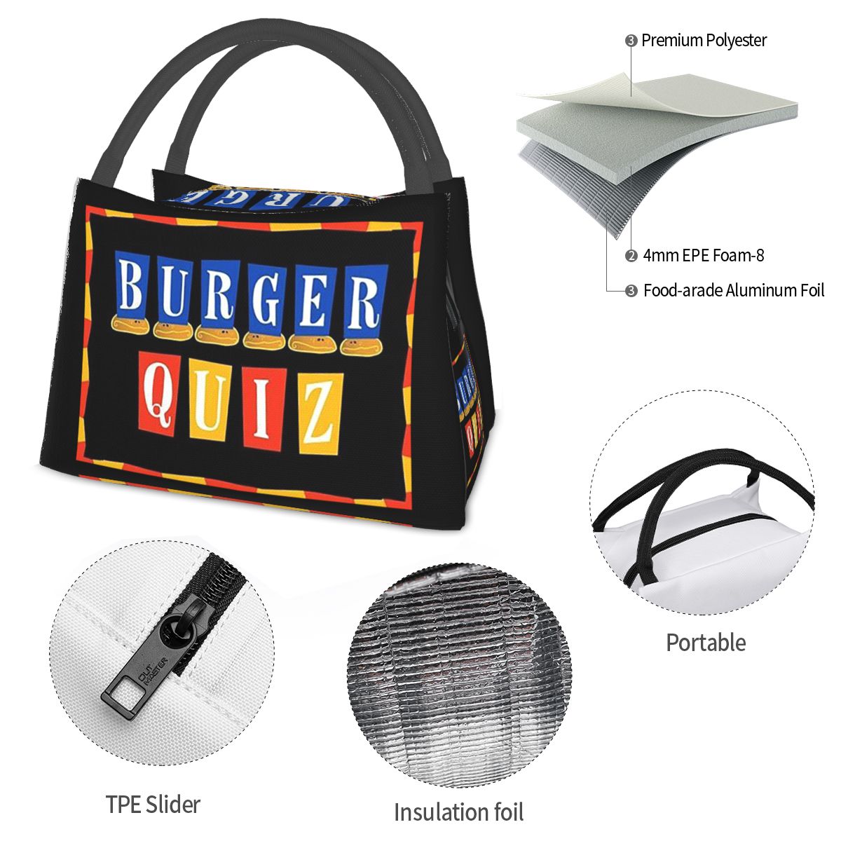 Borsa Termica per Pranzo con N - Food Storage Quiz recensione e prezzo