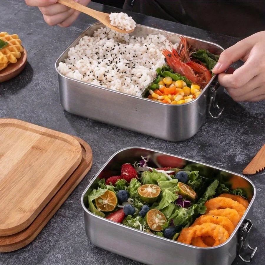 Nuovo Contenitore per Pranzo i - Food Storage Box Stainless Steel recensione e prezzo