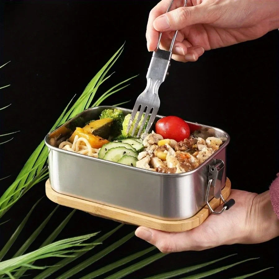 Nuovo Contenitore per Pranzo i - Food Storage Box Stainless Steel recensione e prezzo
