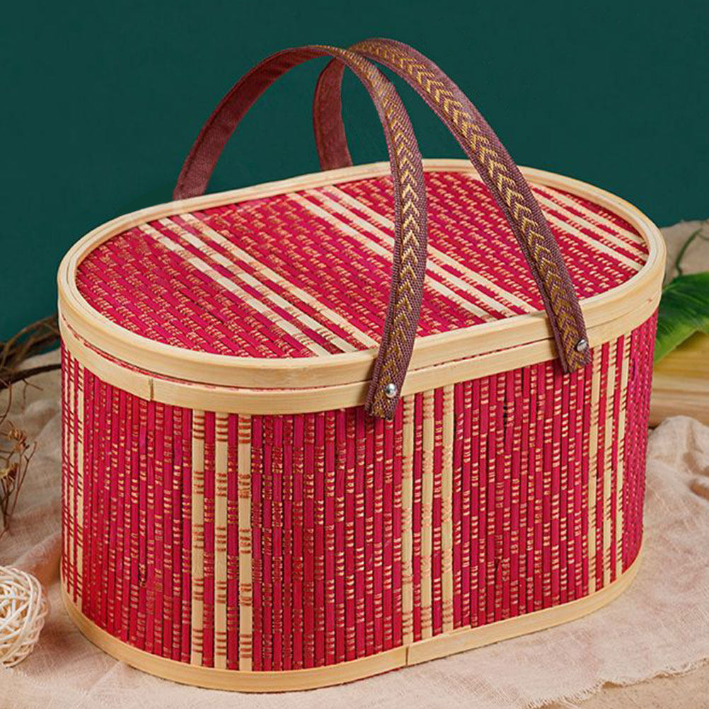 Cesto in bambù intrecciato a f - Food Storage Handling recensione e prezzo