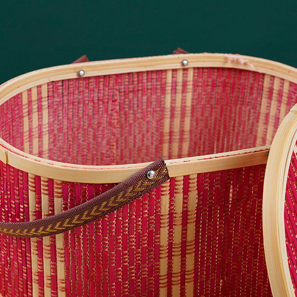 Cesto in bambù intrecciato a f - Food Storage Handling recensione e prezzo