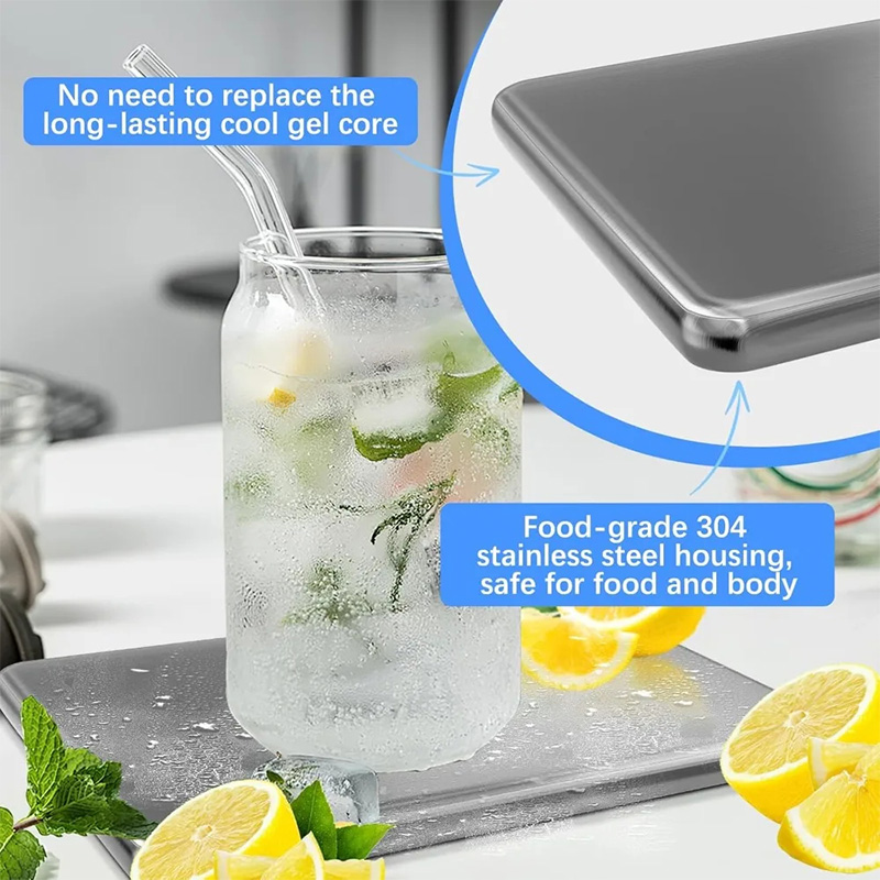 Pacchi di ghiaccio per conteni - Food Storage Box Stainless Steel recensione e prezzo