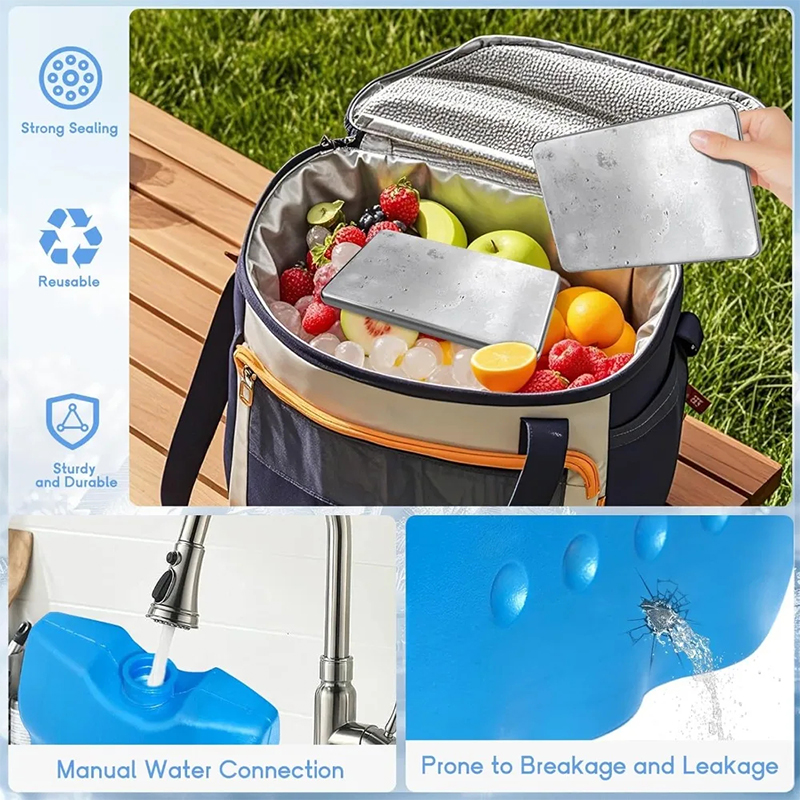 Pacchi di ghiaccio per conteni - Food Storage Box Stainless Steel recensione e prezzo