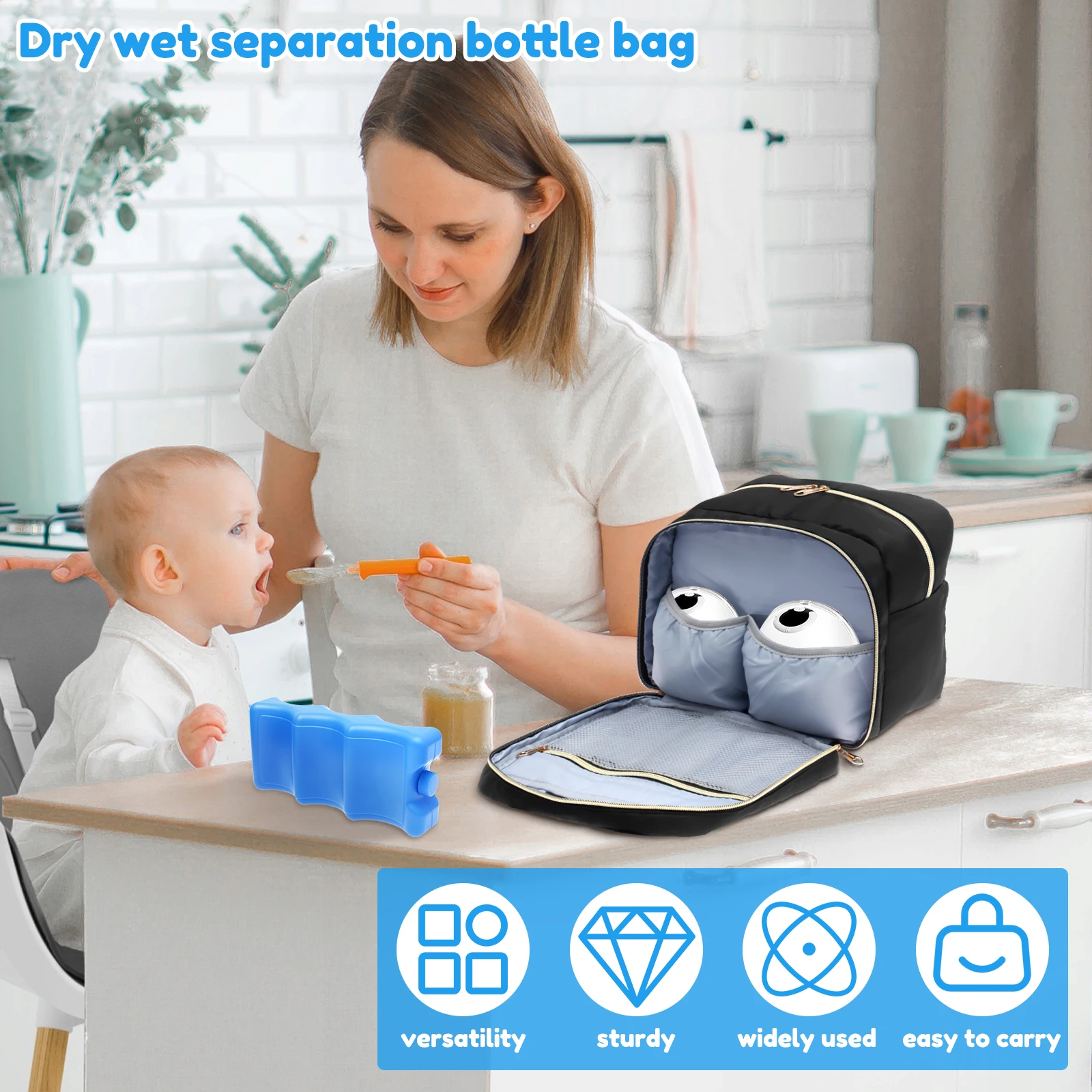 Borsa portaoggetti per tiralat - Food Storage For Baby recensione e prezzo