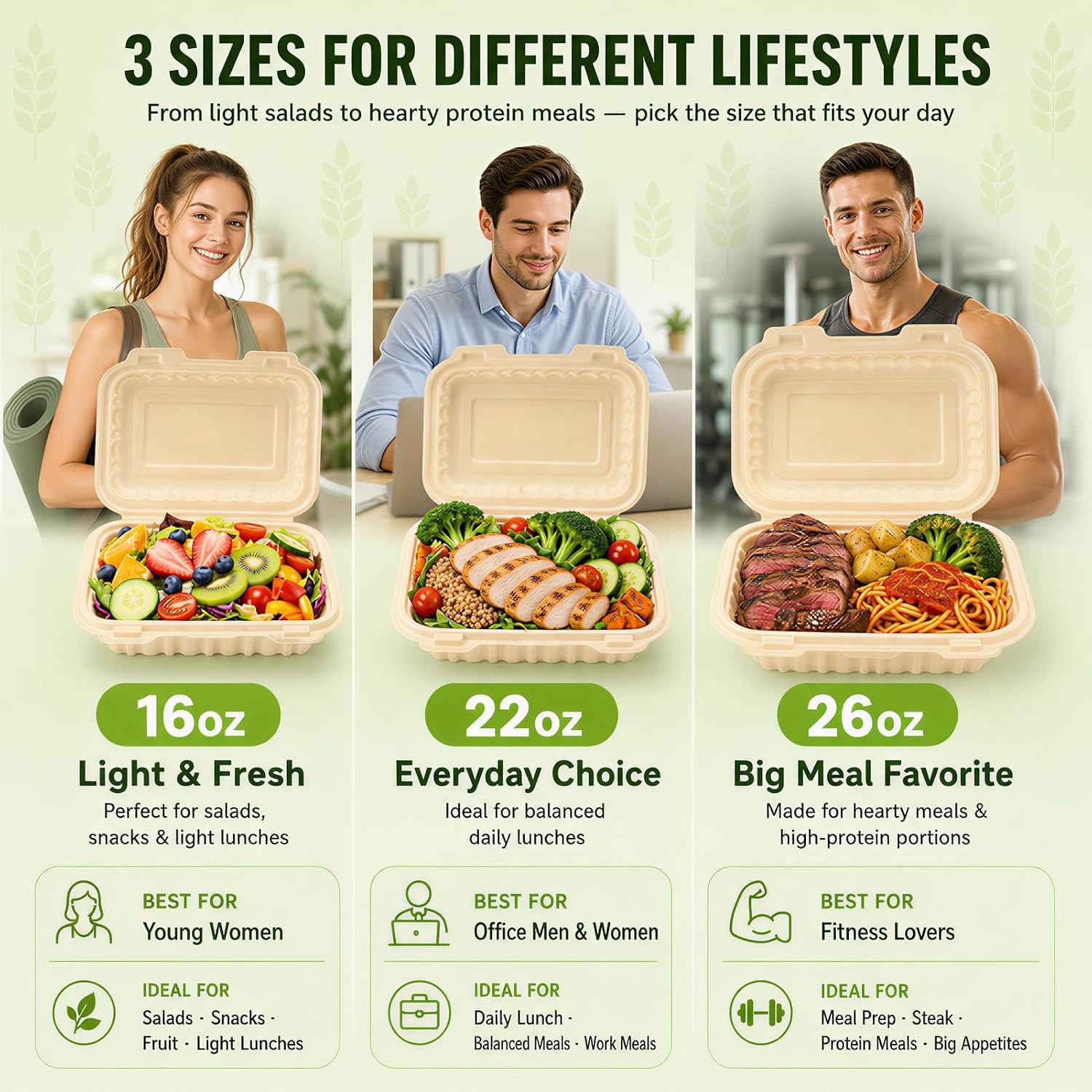 Confezione da 50 Contenitori C - Food Storage Safe recensione e prezzo