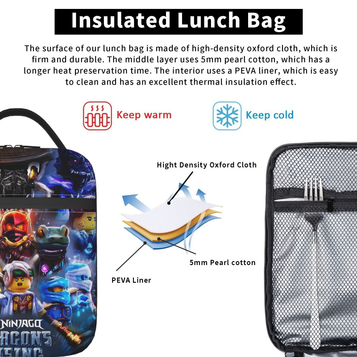 Borse termiche personalizzate  - Food Storage Bag Organizer recensione e prezzo