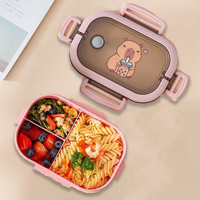 Capybara Bento Lunch Box Anime - Food Storage And Organizer recensione e prezzo