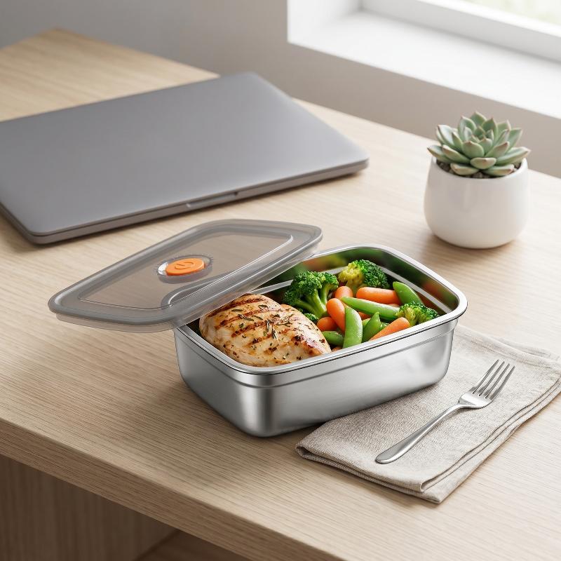 Contenitore per Pranzo in Acci - Food Storage Box Stainless Steel recensione e prezzo