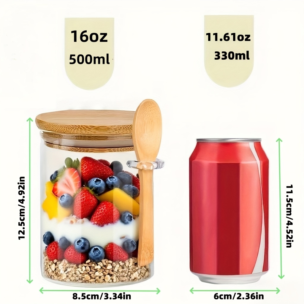 Set di 1/2/4/8 Pezzi di Tazze  - Food Storage Glass Box recensione e prezzo