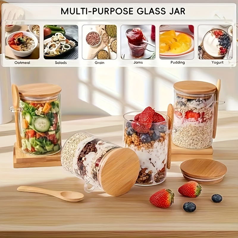 Set di 1/2/4/8 Pezzi di Tazze  - Food Storage Glass Box recensione e prezzo
