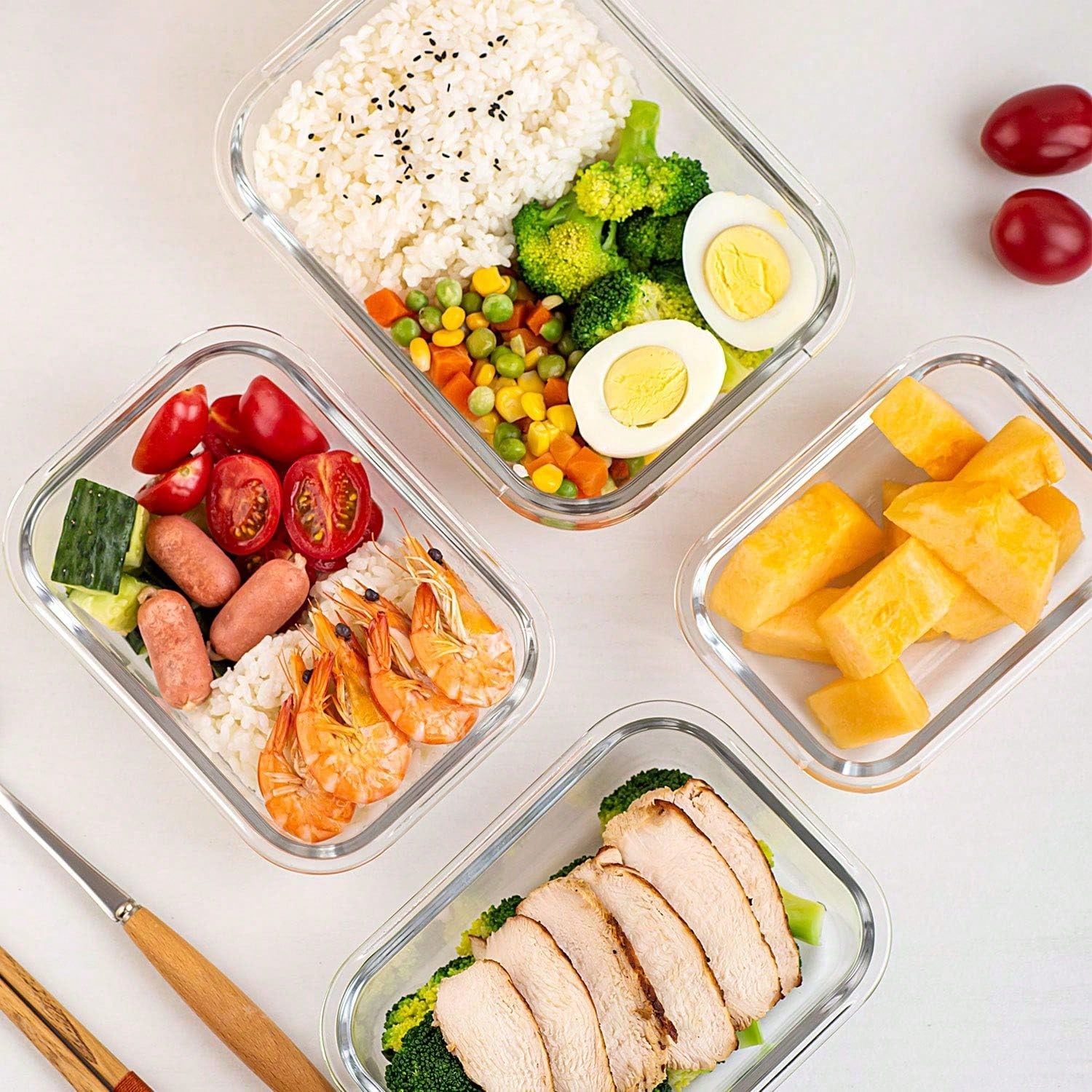 Confezione da 10 contenitori i - Food Storage Glass Box recensione e prezzo