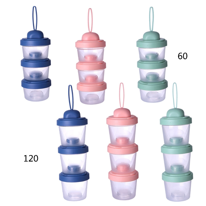 60 ml/120 ml di Latte In Polve - Portion Control Container recensione e prezzo
