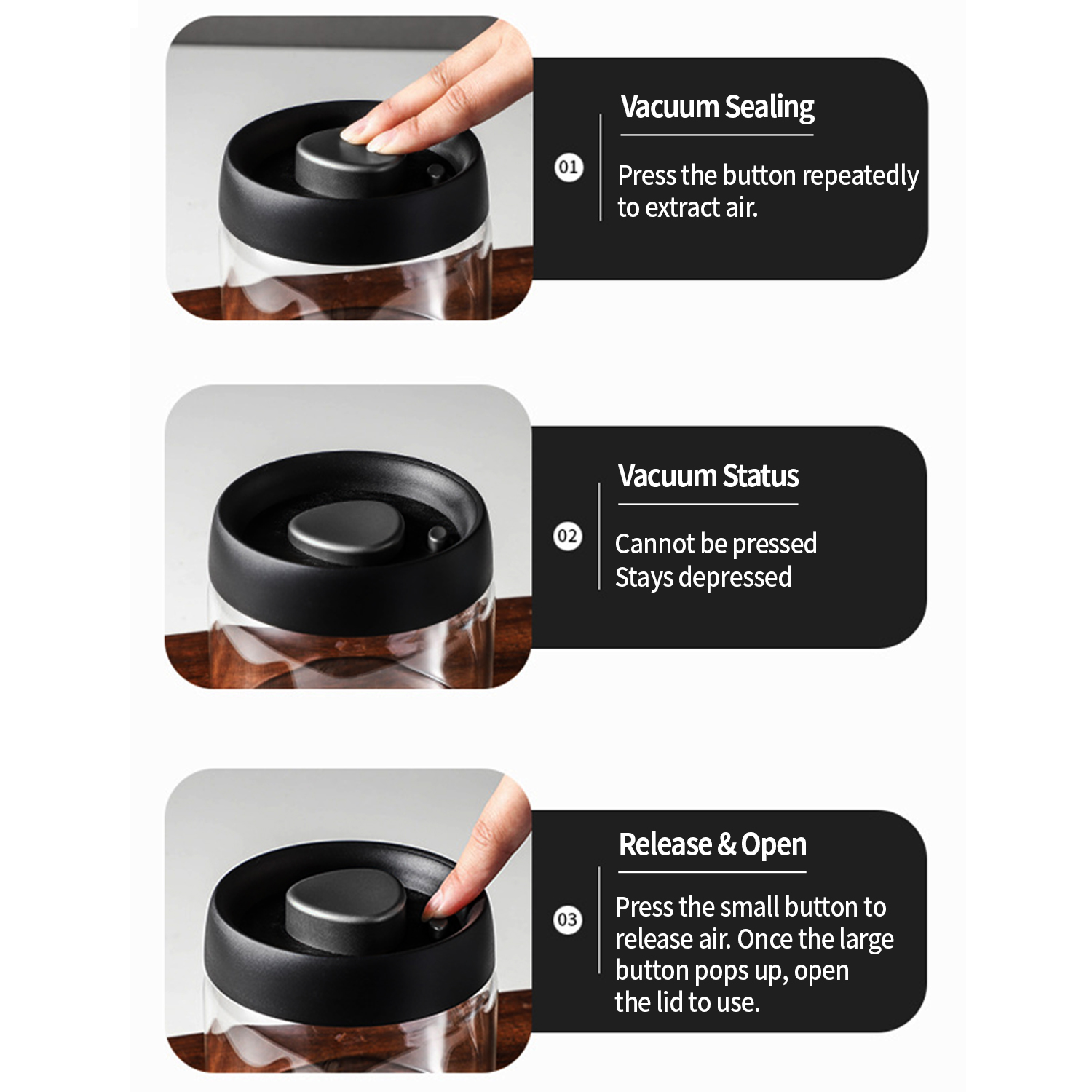 OANKR Contenitore Sottovuoto p - Food Storage Glass Box recensione e prezzo