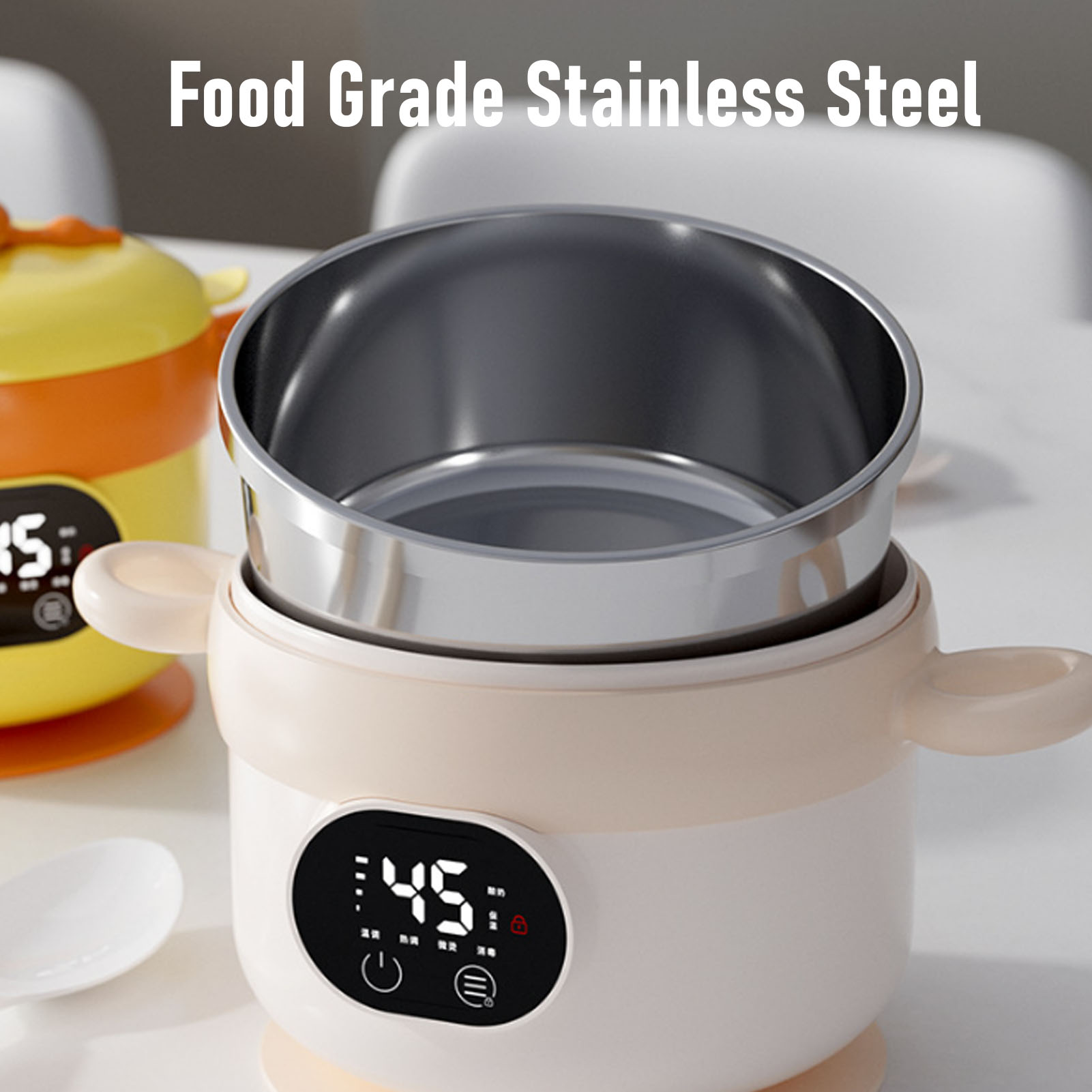 Scaldavivande Elettrico Portat - Food Storage Box Stainless Steel recensione e prezzo
