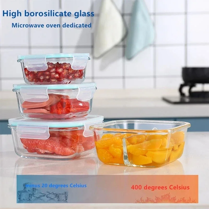 Contenitore in vetro borosilic - Food Storage Glass Box recensione e prezzo