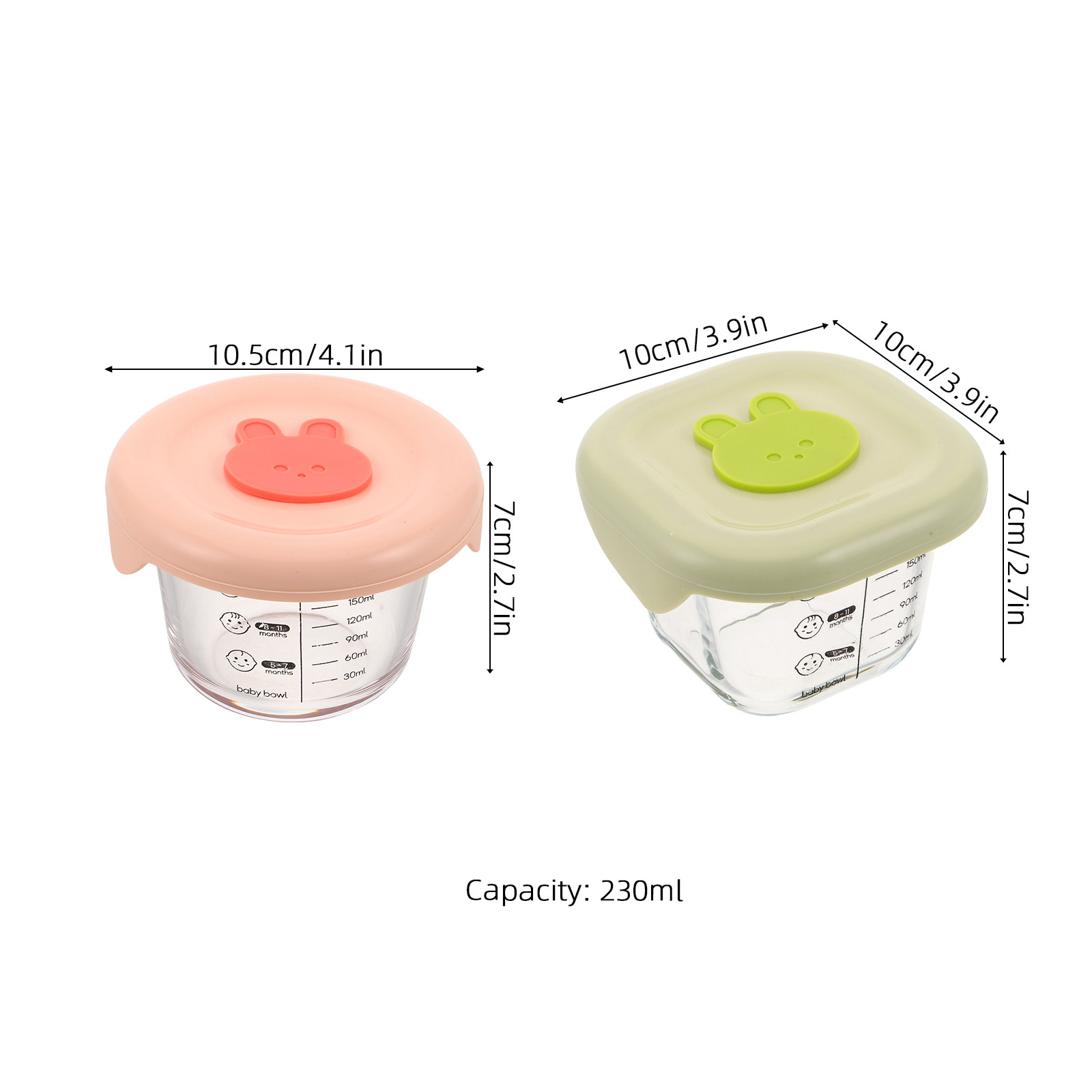 2 Contenitori in Vetro per Ali - Food Storage Glass Box recensione e prezzo