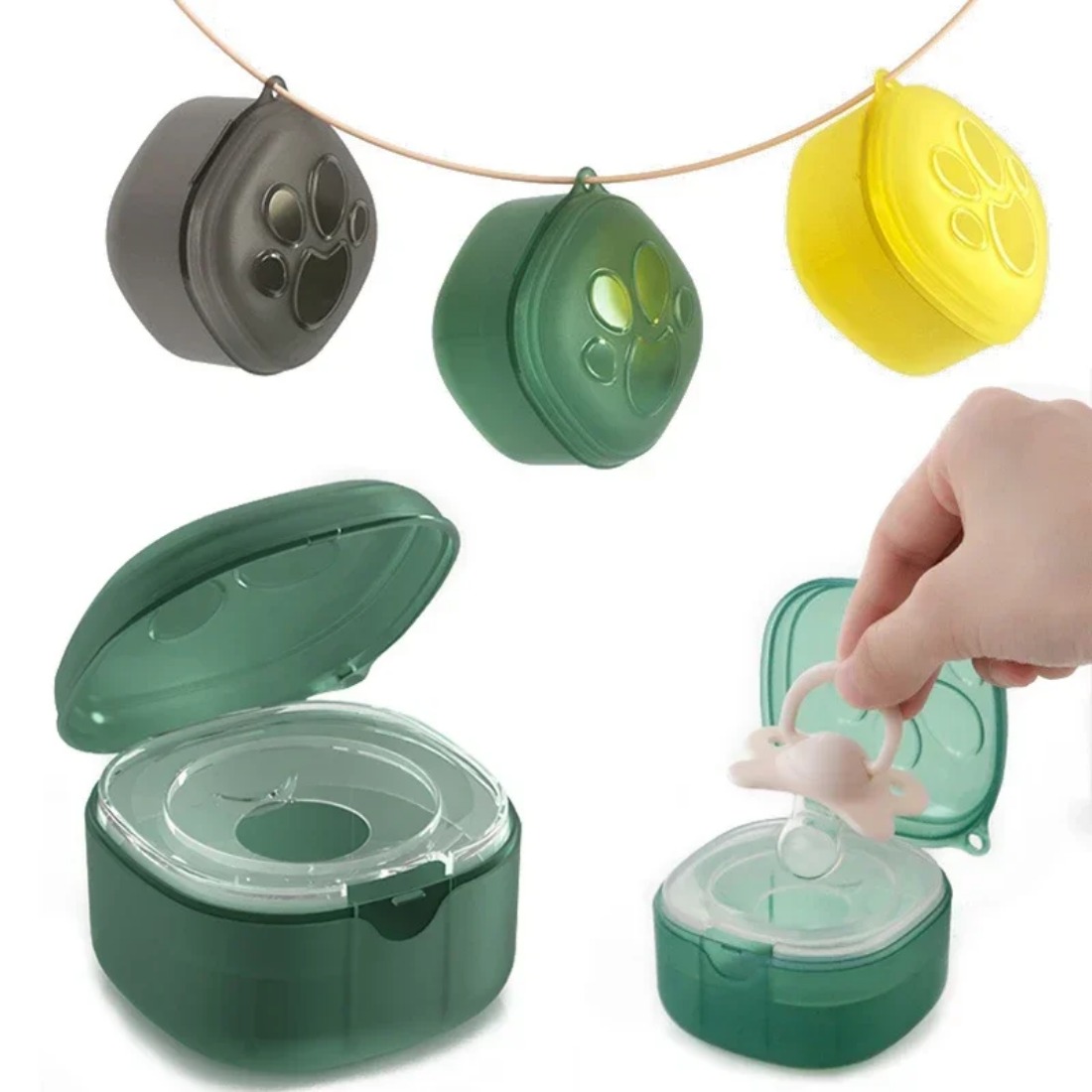 Scatola per ciuccio in silicon - Food Storage For Baby recensione e prezzo