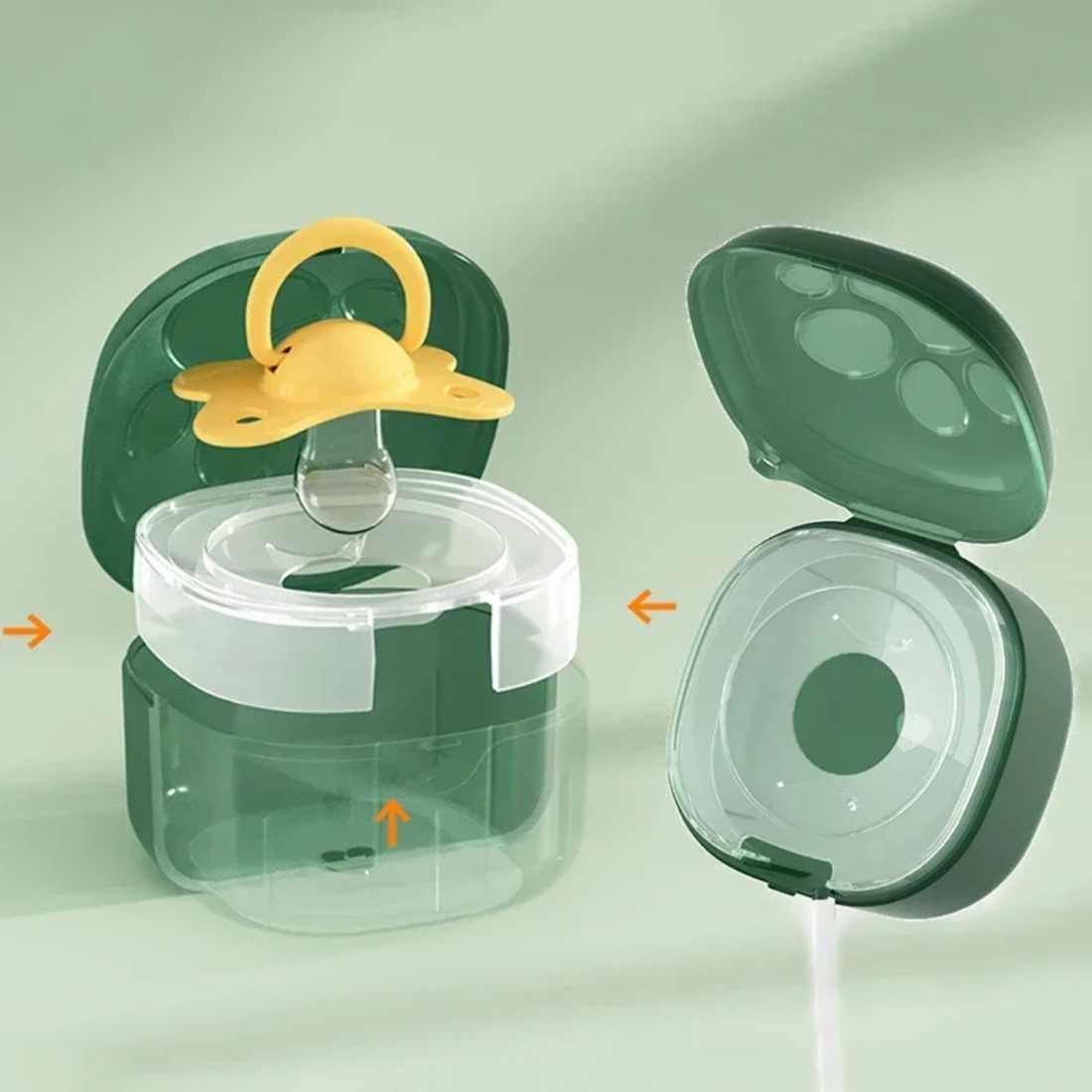 Scatola per ciuccio in silicon - Food Storage For Baby recensione e prezzo