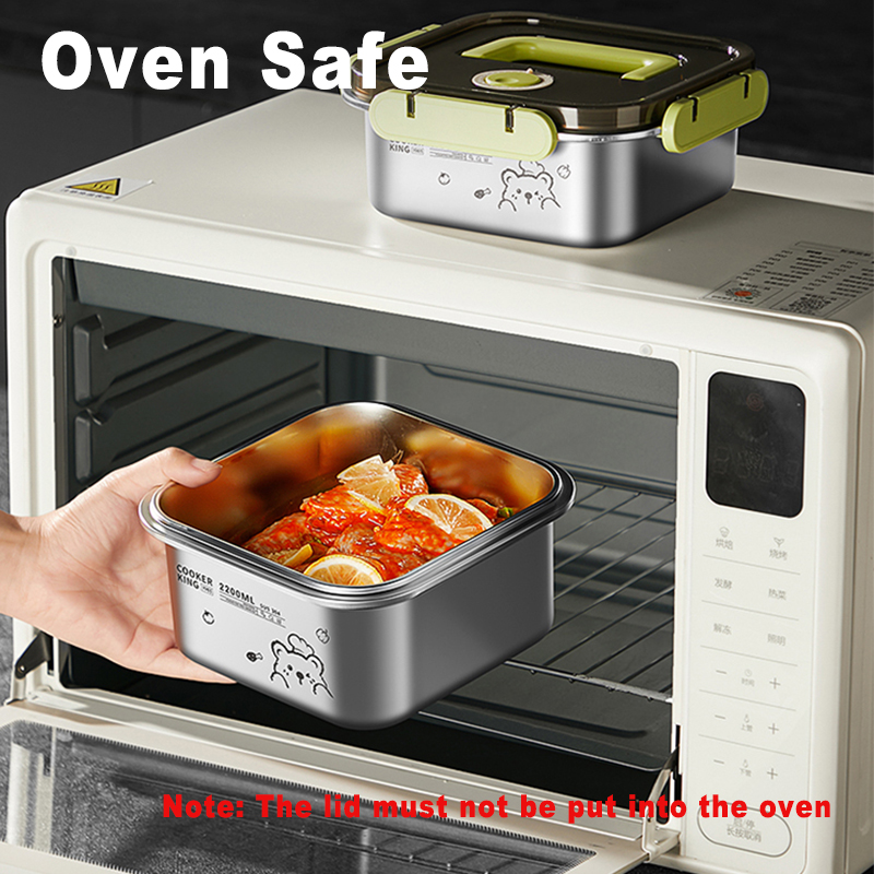 COOKER KING Contenitore per al - Food Storage Box Stainless Steel recensione e prezzo