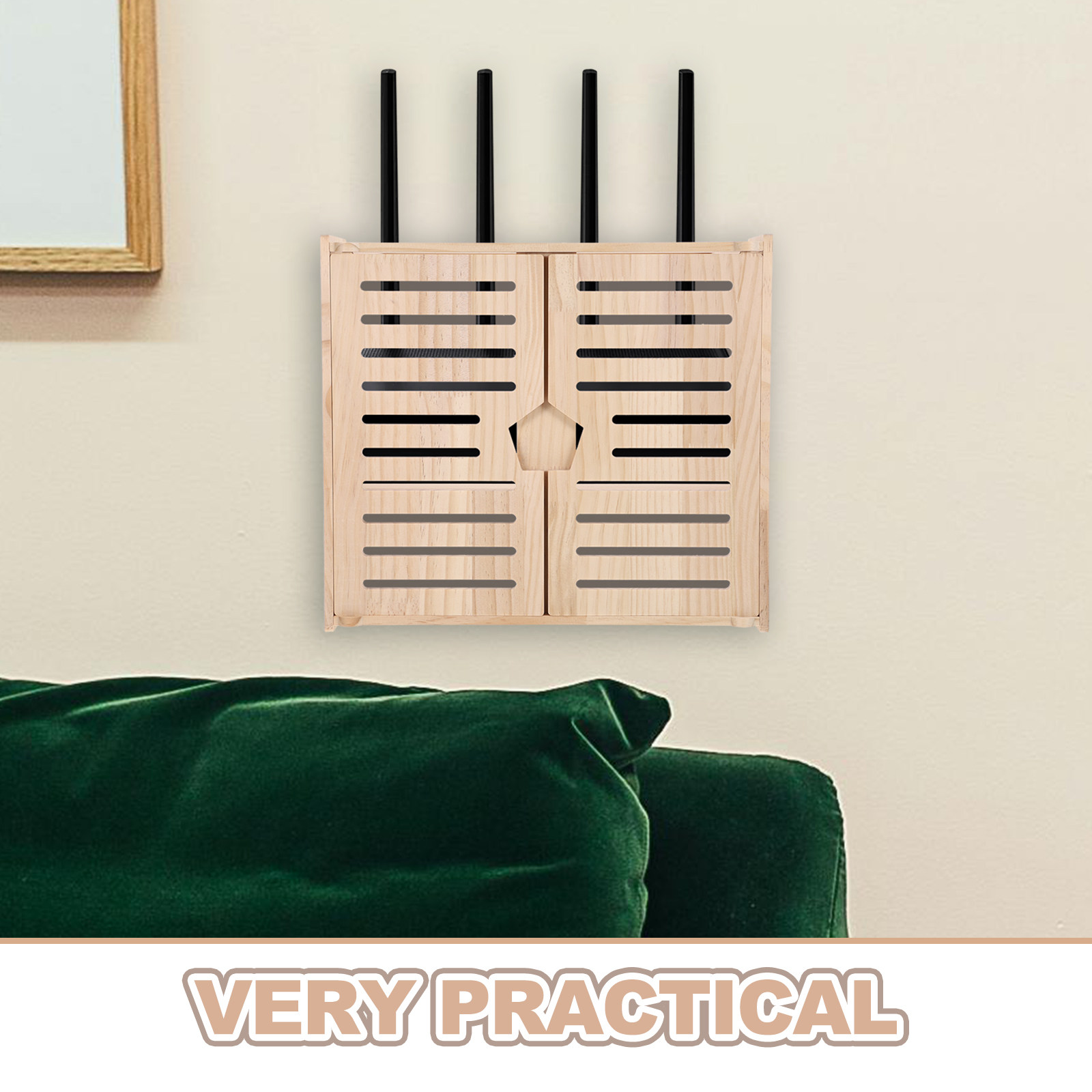 Mobiletto da Parete in Legno N - Food Storage And Organizer recensione e prezzo